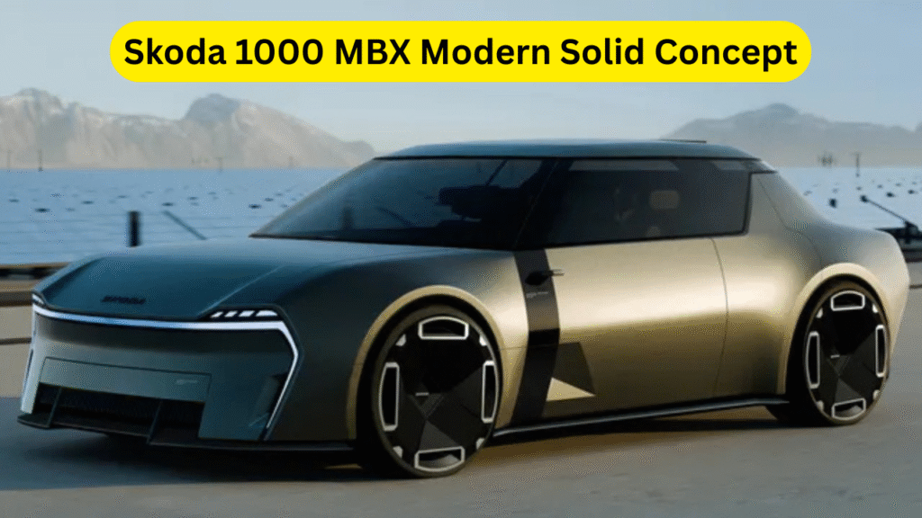 Skoda 1000 MBX Modern Solid Concept